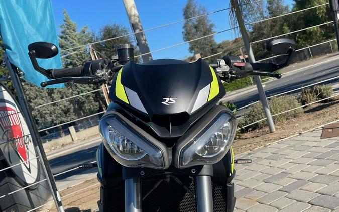 2020 Triumph Street Triple RS Matte Jet Black