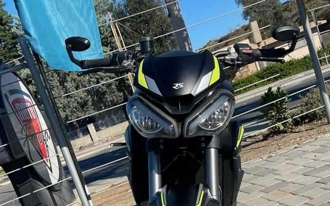 2020 Triumph Street Triple RS Matte Jet Black