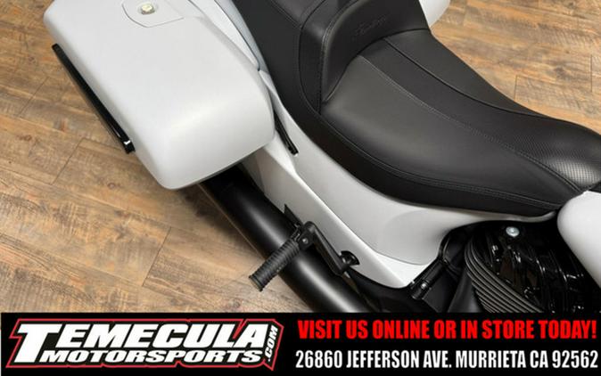 2026 Indian Springfield Dark Horse Ghost White Metallic Smo