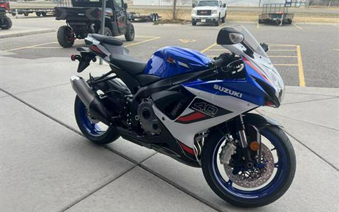 2026 Suzuki GSX-R600Z 40th Anniversary Edition