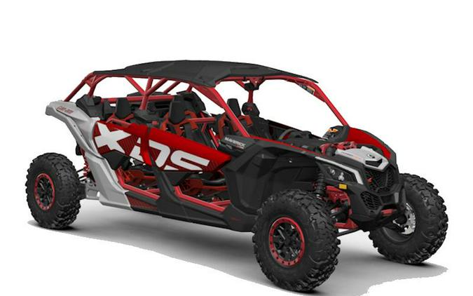 2025 Can-Am® Maverick X3 MAX X ds Turbo RR Fiery Red & Hyper Silver