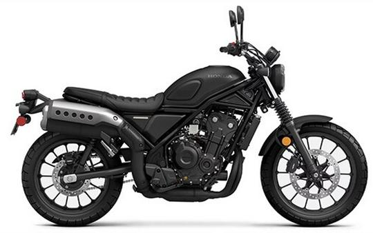 2025 Honda SCL500 Matte Black Metallic