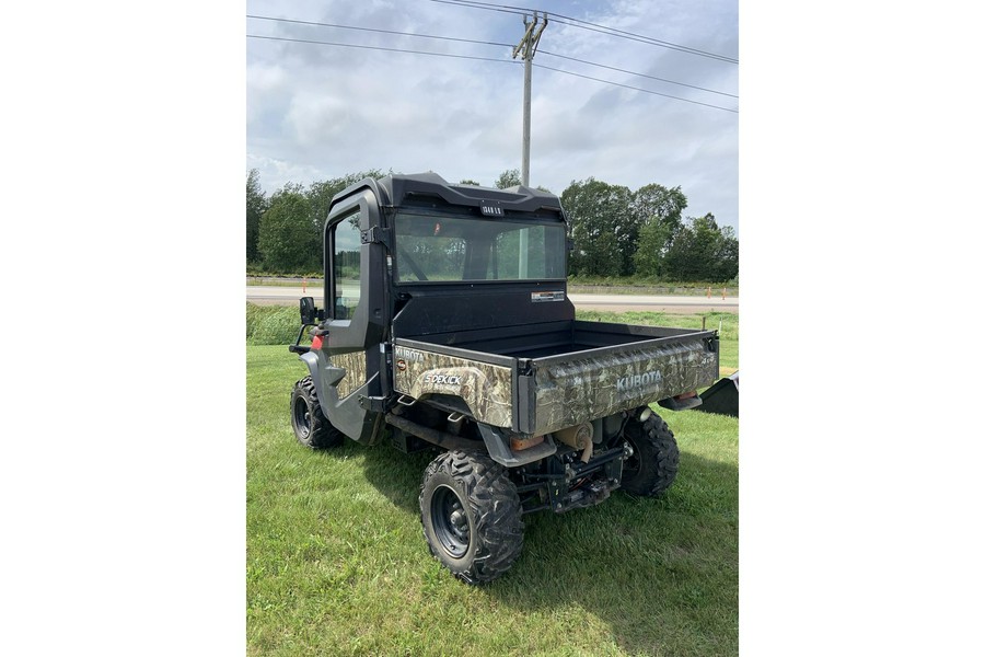 2018 Kubota RTV-XG850 Sidekick Worksite Camo