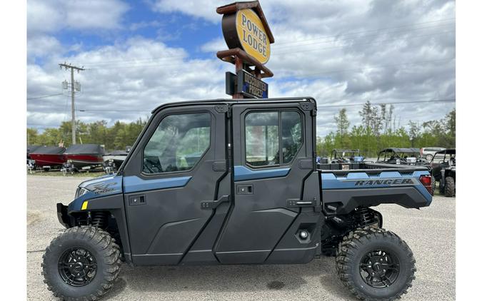 2025 Polaris Industries RANGER CREW XP 1000 NORTHSTAR PREMIUM - BLUE SLATE METALLIC SMOKE