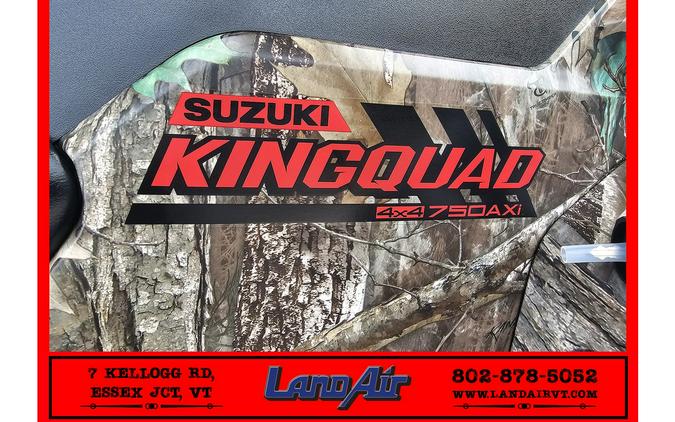 2024 Suzuki KingQuad 750 AXi Power Steering SE Camo