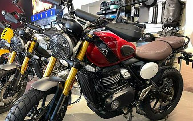 2025 Triumph Scrambler 400 X