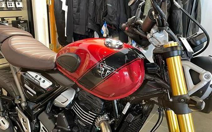 2025 Triumph Scrambler 400 X