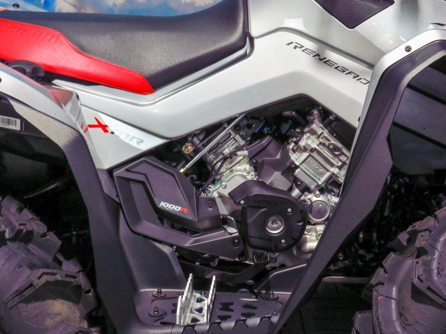 2024 Can-Am® Renegade X mr 1000 R Hyper Silver & Legion Red