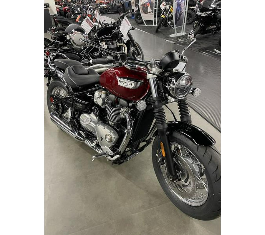 2024 Triumph Bonneville Speedmaster Cordovan Red