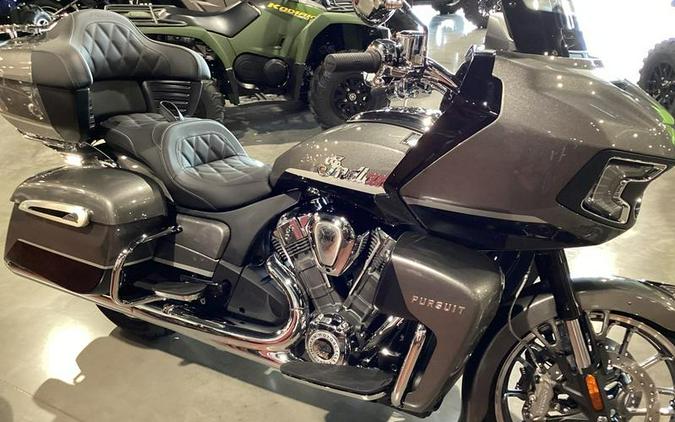 2024 Indian Motorcycle® Pursuit® Limited Titanium/Black Metallic