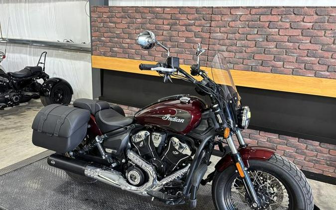 2025 Indian Motorcycle® Super Scout® Maroon Metallic with Graphics