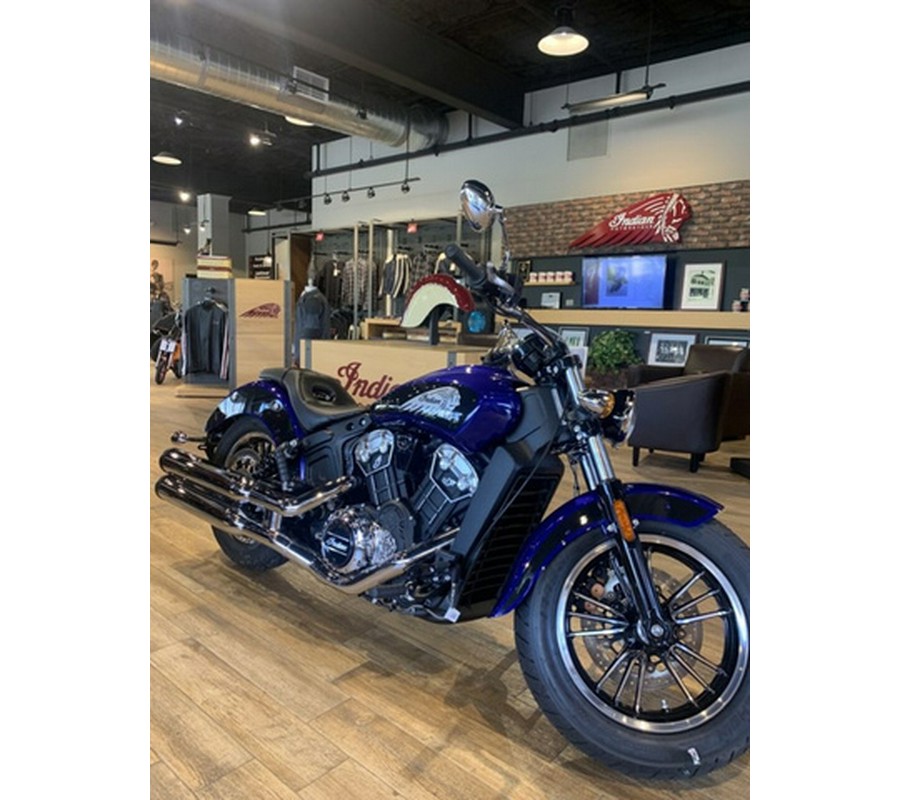 2023 Indian Scout ABS Spirit Blue MetallicBlack Metallic