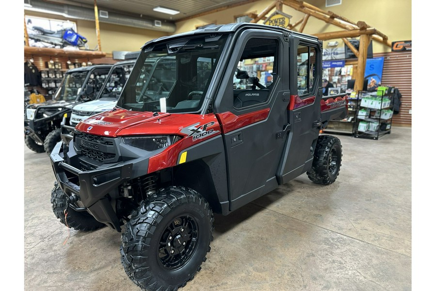 2025 Polaris Industries RANGER CREW XP 1000 NORTHSTAR PREMIUM - SUNSET RED