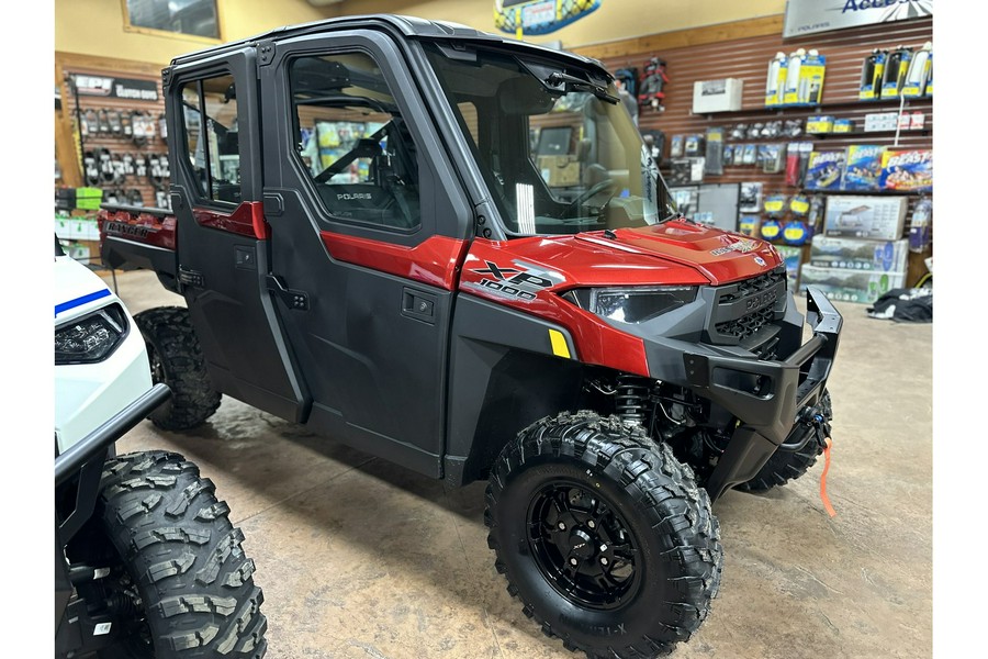 2025 Polaris Industries RANGER CREW XP 1000 NORTHSTAR PREMIUM - SUNSET RED