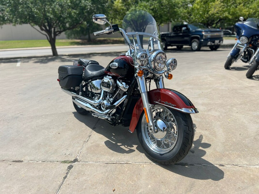 2024 Harley-Davidson® Heritage Classic Red Rock / Vivid Black