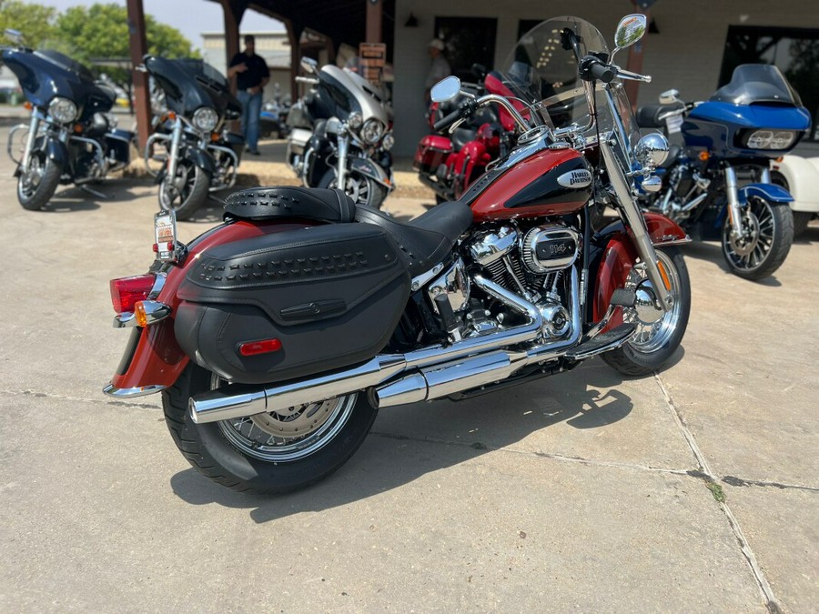 2024 Harley-Davidson® Heritage Classic Red Rock / Vivid Black