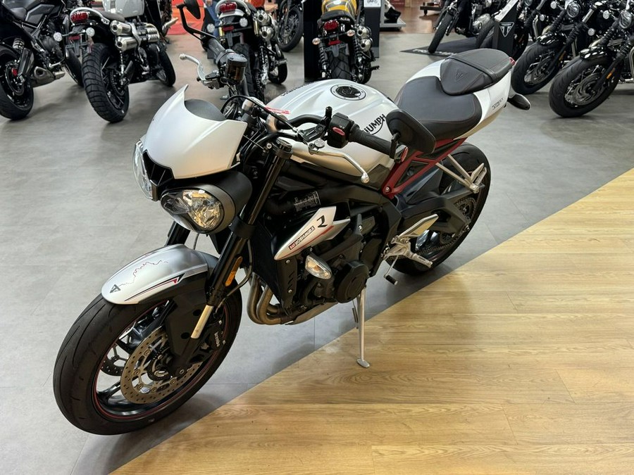 2018 Triumph Street Triple R Matte Aluminium Silver