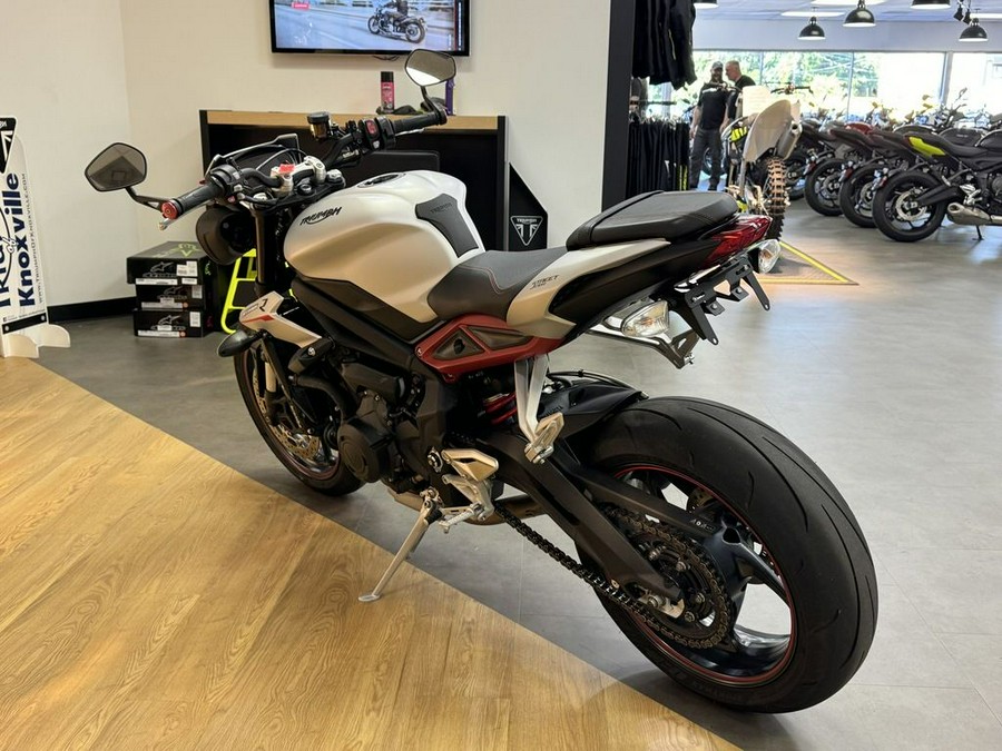 2018 Triumph Street Triple R Matte Aluminium Silver