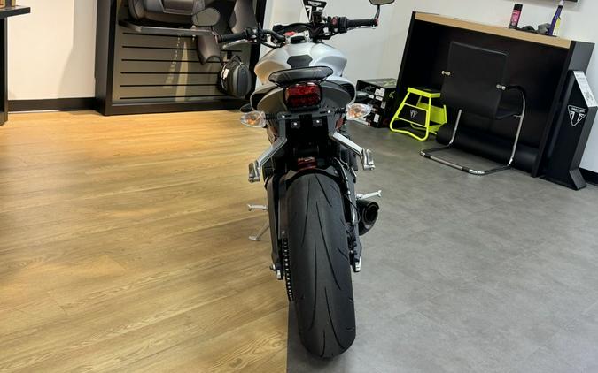 2018 Triumph Street Triple R Matte Aluminium Silver