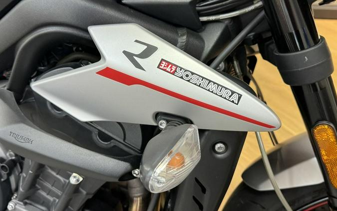 2018 Triumph Street Triple R Matte Aluminium Silver