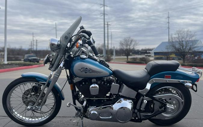 1995 Softail Springer FXSTS AQUA PEARL/SILVER 035129