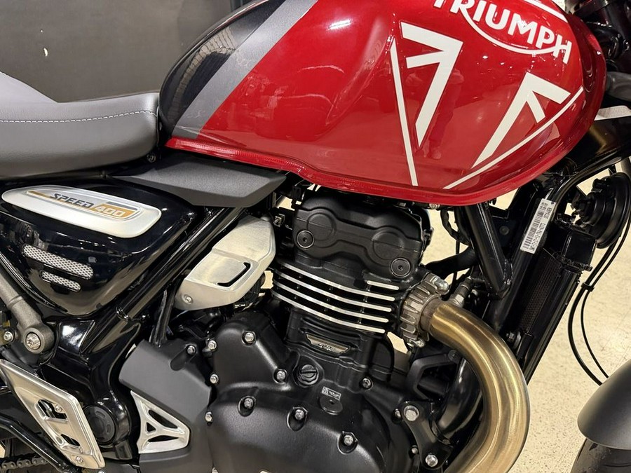 2026 Triumph Speed 400 Phantom Black/Storm Grey