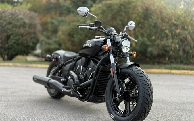 2026 Indian Scout Sixty Bobber Black Metallic