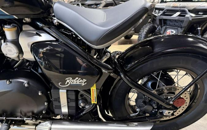 2026 Triumph Bonneville Bobber Interstellar Blue