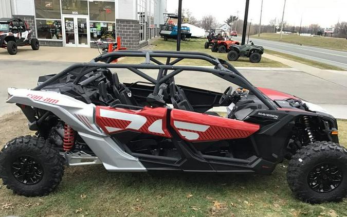 2024 Can-Am® Maverick X3 MAX DS Turbo Fiery Red & Hyper Silver