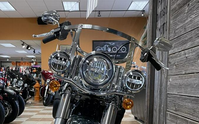 2024 Harley-Davidson Heritage Classic Alpine Green w/Laced Wheels