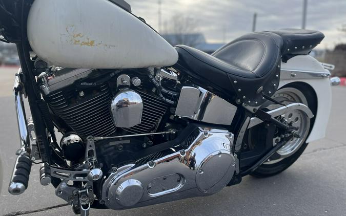 1999 Harley-Davidson® Fat Boy FLSTF CUSTOM WHITE