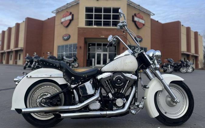 1999 Harley-Davidson® Fat Boy FLSTF CUSTOM WHITE