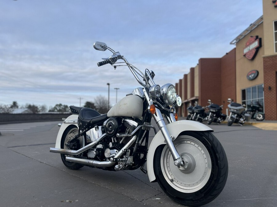 1999 Harley-Davidson® Fat Boy FLSTF CUSTOM WHITE