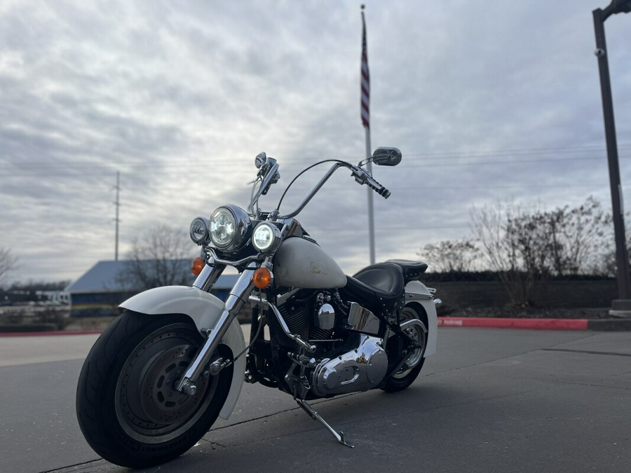 1999 Harley-Davidson® Fat Boy FLSTF CUSTOM WHITE
