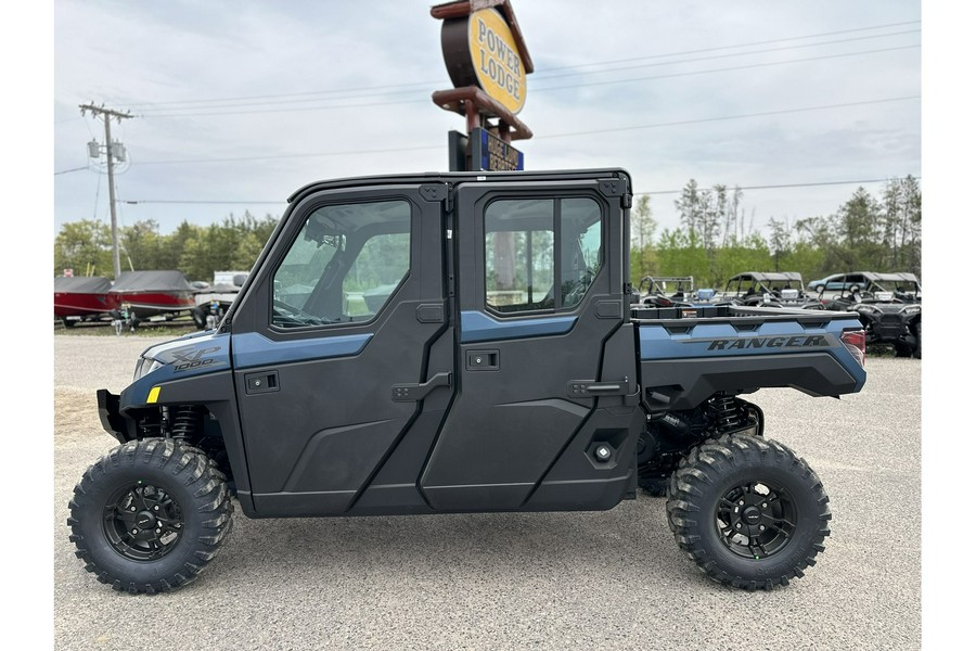 2025 Polaris Industries RANGER CREW XP 1000 NORTHSTAR ULTIMATE - BLUE SLATE METALLIC SMOKE