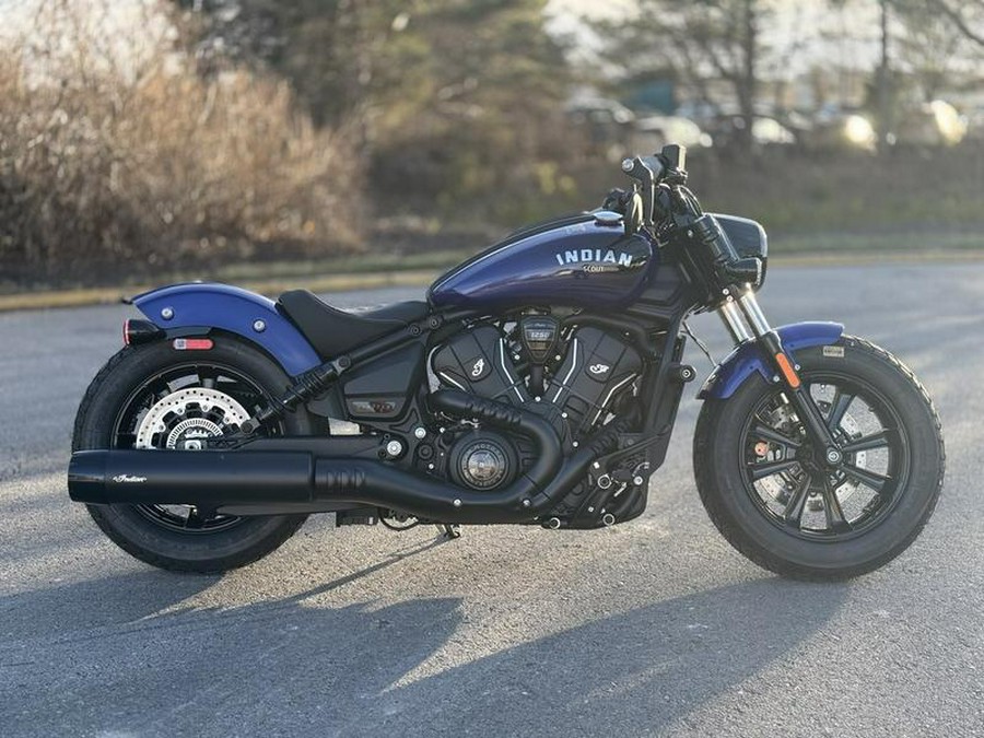 2025 Indian Motorcycle® Scout® Bobber Limited +Tech Spirit Blue Metallic