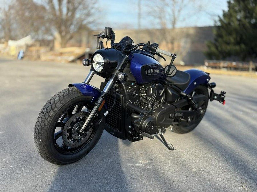 2025 Indian Motorcycle® Scout® Bobber Limited +Tech Spirit Blue Metallic