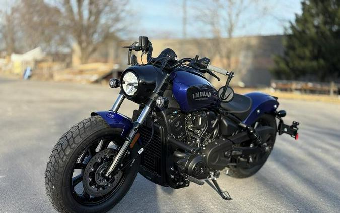 2025 Indian Motorcycle® Scout® Bobber Limited +Tech Spirit Blue Metallic