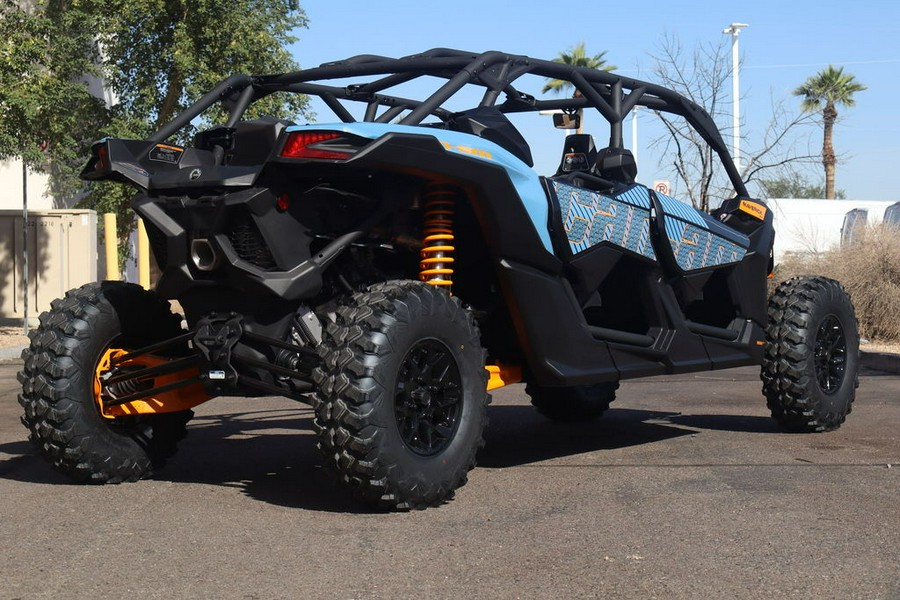 2026 Can-Am® Maverick X3 MAX DS Turbo Scandi Blue & Orange Crush