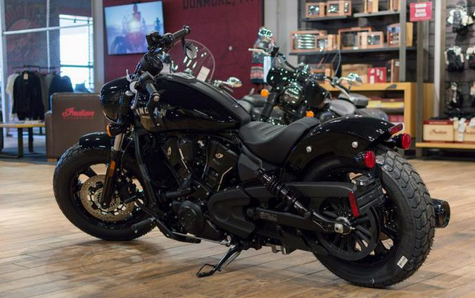 2025 Indian Scout Bobber Black Metallic