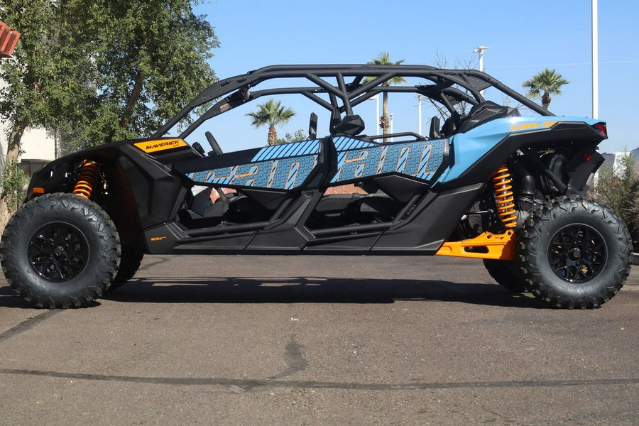 2026 Can-Am® Maverick X3 MAX DS Turbo Scandi Blue & Orange Crush