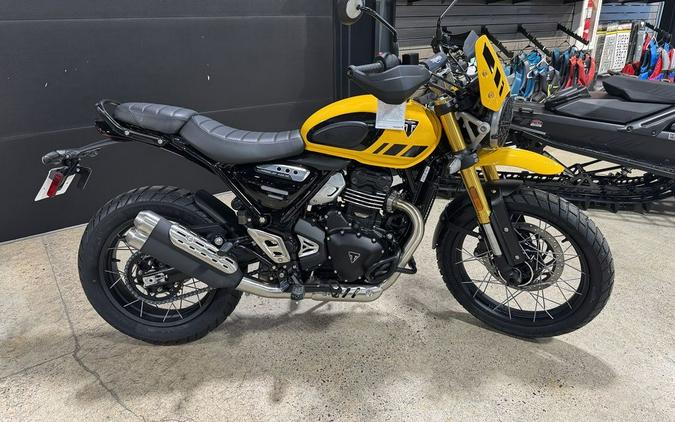 2026 Triumph Scrambler 400 XC Racing Yellow