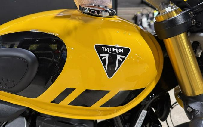 2026 Triumph Scrambler 400 XC Racing Yellow