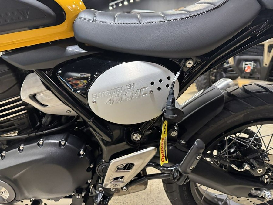 2026 Triumph Scrambler 400 XC Racing Yellow