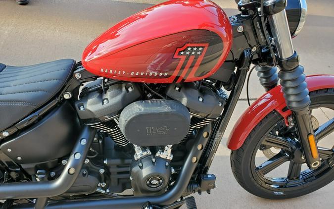 2023 Harley-Davidson Street Bob 114 Redline Red