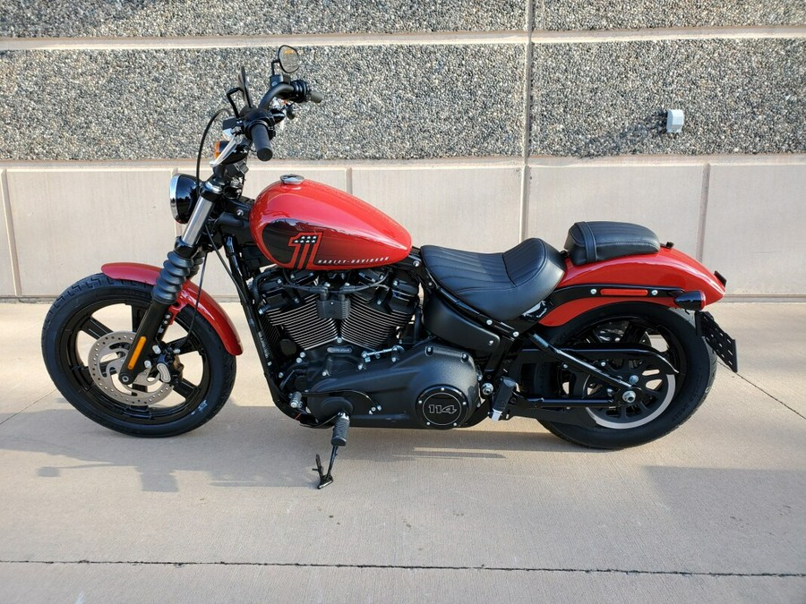 2023 Harley-Davidson Street Bob 114 Redline Red