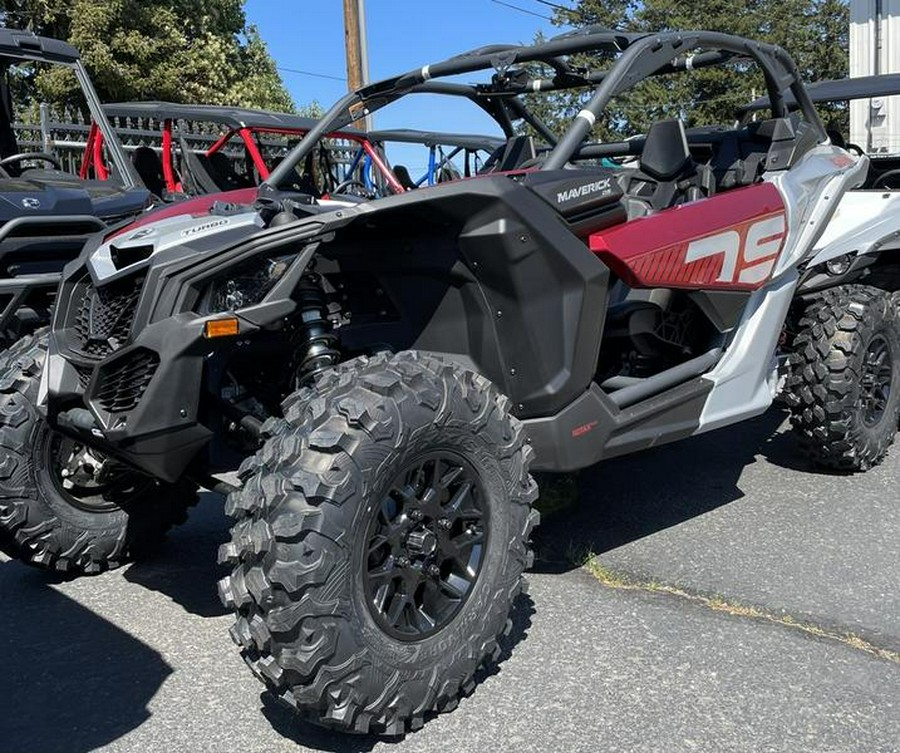 2024 Can-Am® Maverick X3 DS Turbo Fiery Red & Hyper Silver