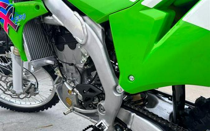 2024 Kawasaki KX 250 50th Anniversary Edition