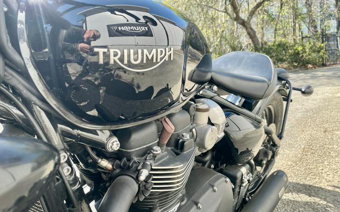 2020 Triumph Bonneville Bobber Black