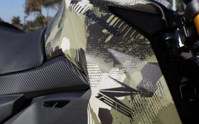 2025 Kawasaki Z125 PRO Cypher Camo Beige